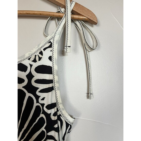 Free People Stevie Midi Maxi Black & White Floral Beach‎ Dress Size XS - Picture 13 of 15